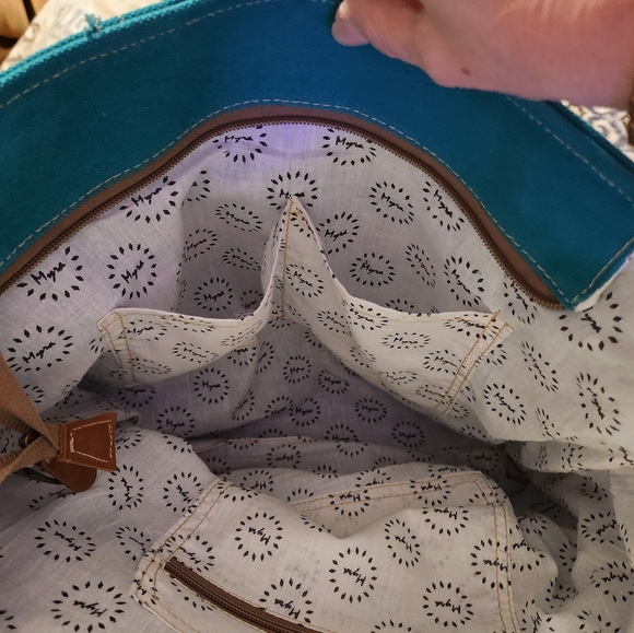 Eight day bag, jean fabric - Picture 6 of 9